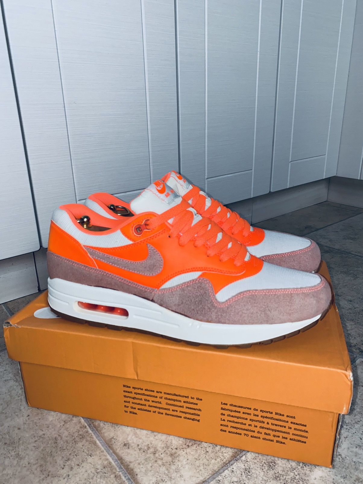 CNCPTS × Nike NikeLab Air Max 1 Parra Fragment Atmos Size US 10 / EU 43 - 4 Thumbnail