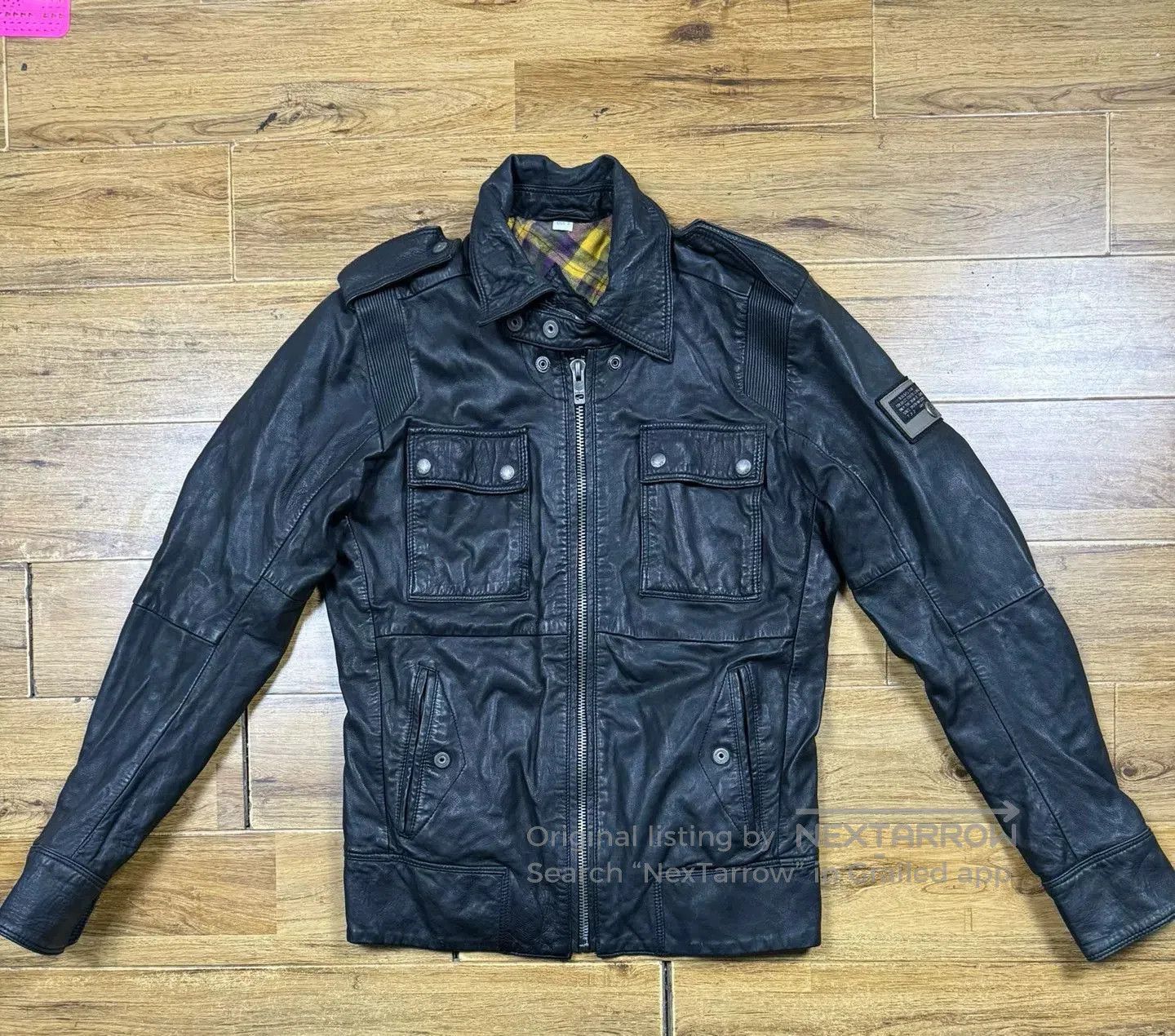 Diesel Diesel Leather Jacket for Men. Size US S / EU 44-46 / 1 - 1 Thumbnail
