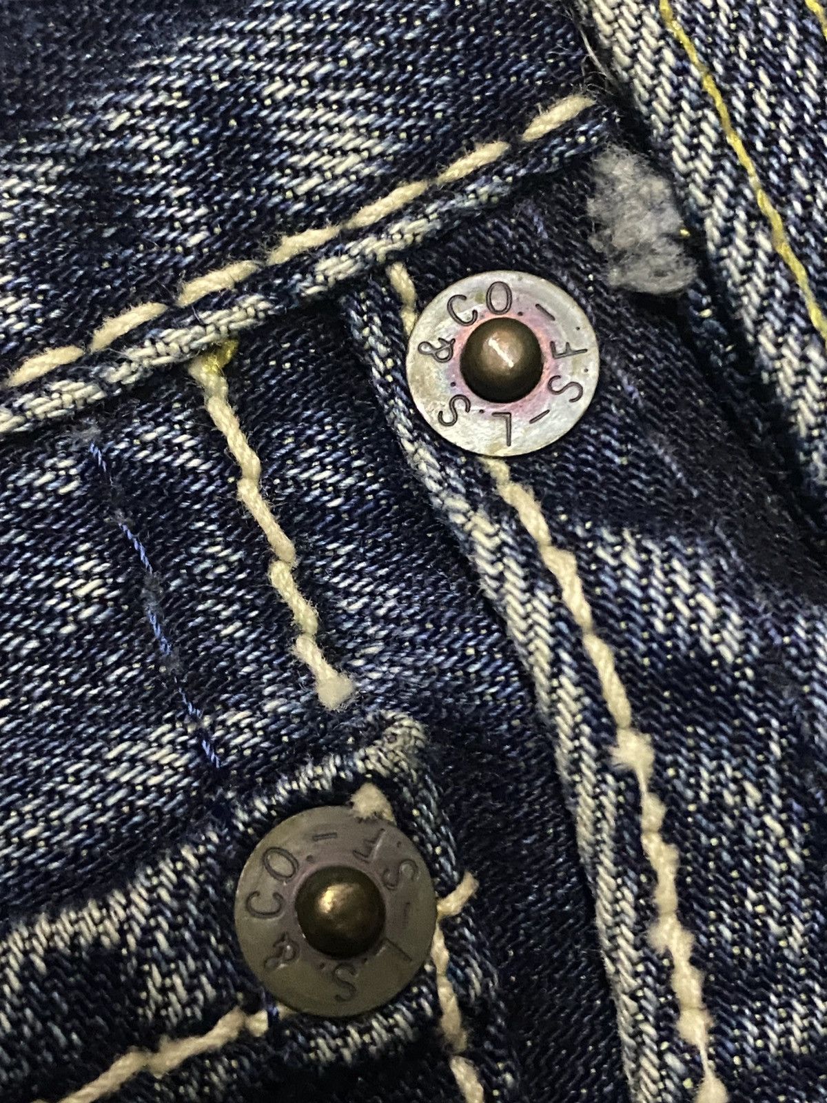 Levi's Vintage Levis 510 Mud Wash Distressed Distressed Baggy Jeans Size US 30 / EU 46 - 10 Thumbnail