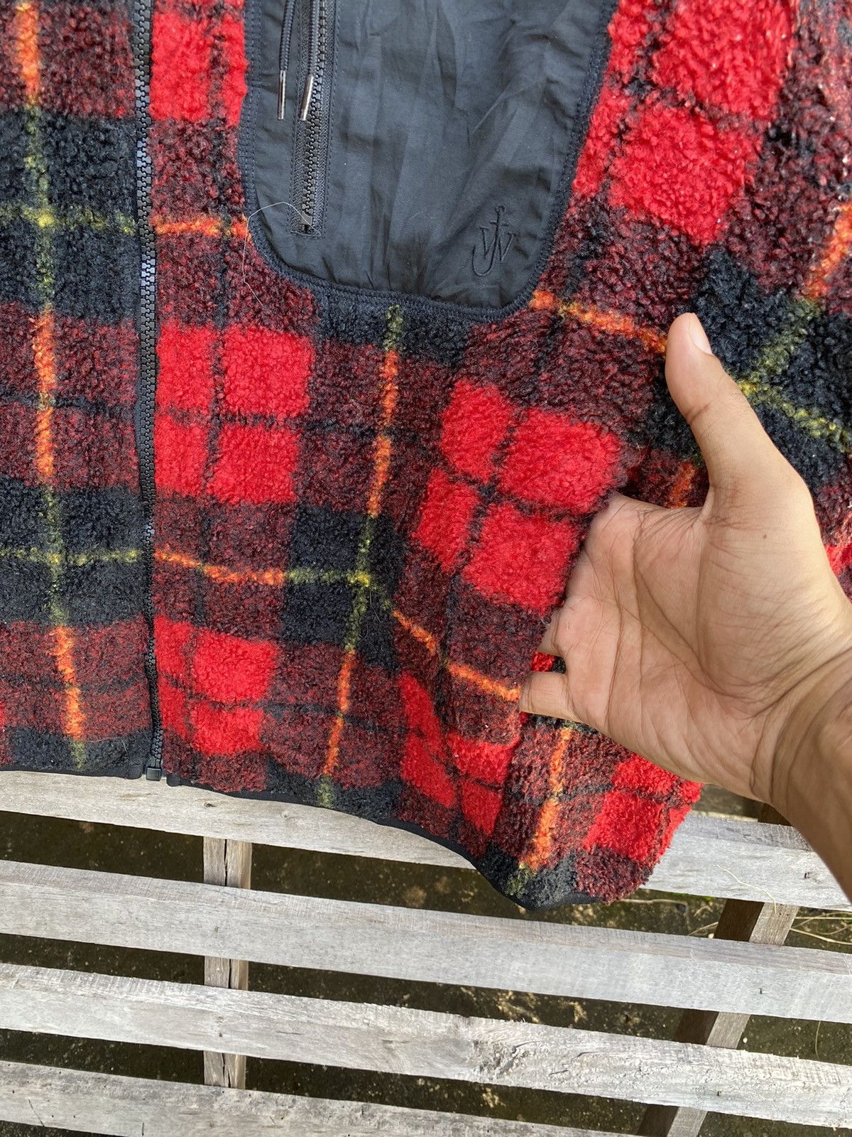 Uniqlo Oversizes Uniglo × JW Anderson Sherpa Fleece Jacket Size US XXL / EU 58 / 5 - 5 Thumbnail