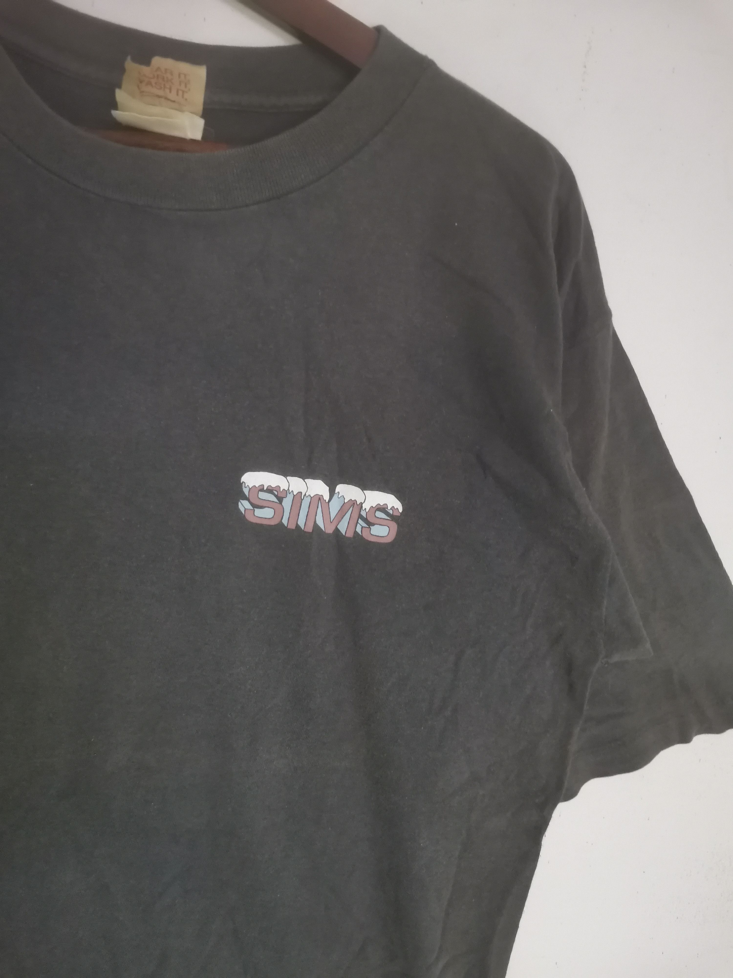 Vintage Rare vintage Sims skateboard t-shirt Size US L / EU 52-54 / 3 - 5 Thumbnail