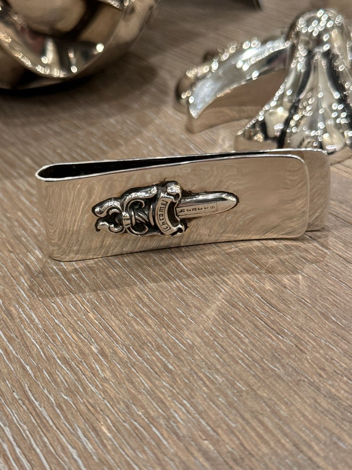 CHROME HEARTS DAGGER MONEY CLIP