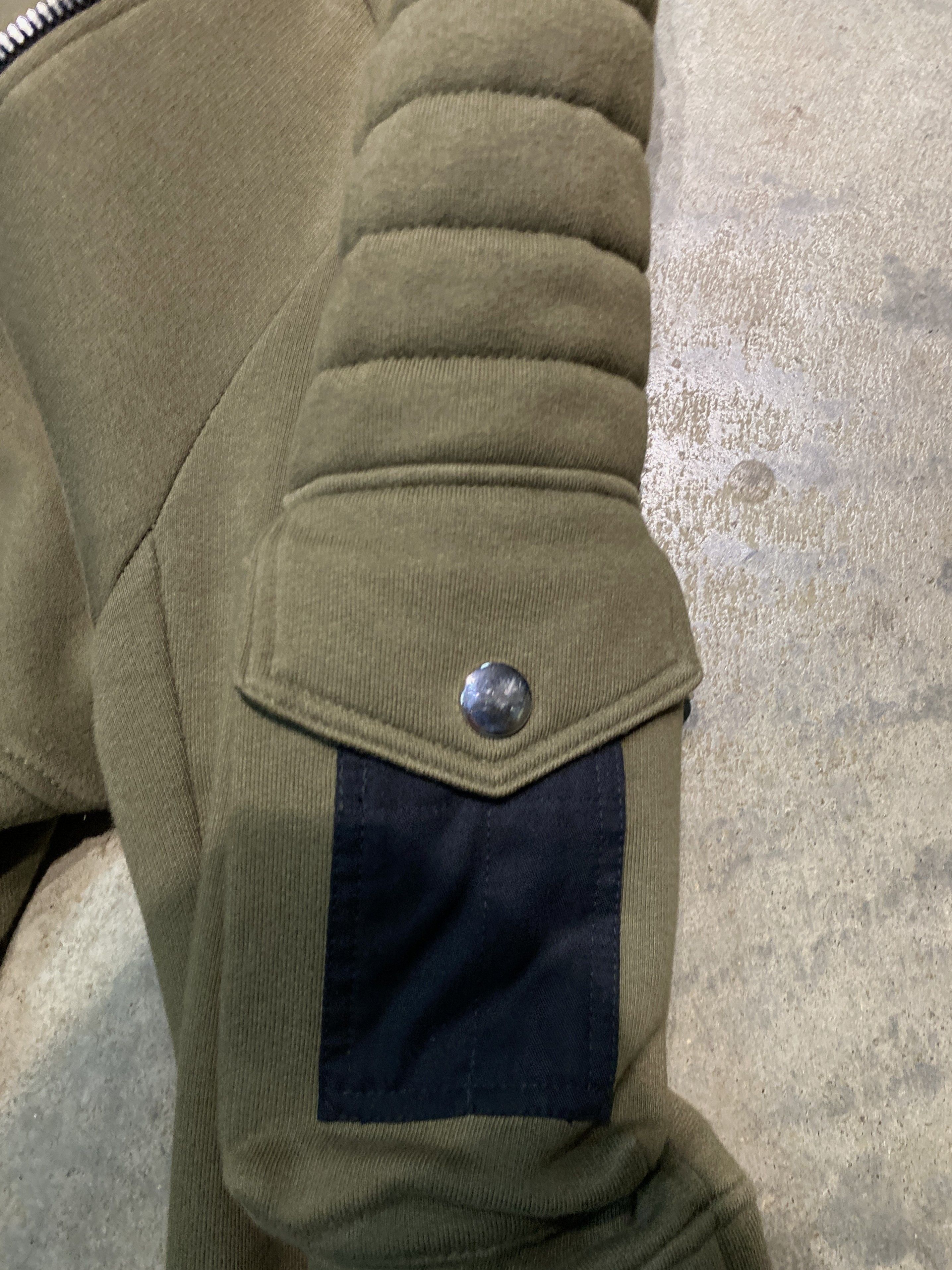 Balmain Balmain Multi-Pocket Suede Moto Jacket by Decarnin Size US L / EU 52-54 / 3 - 8 Thumbnail