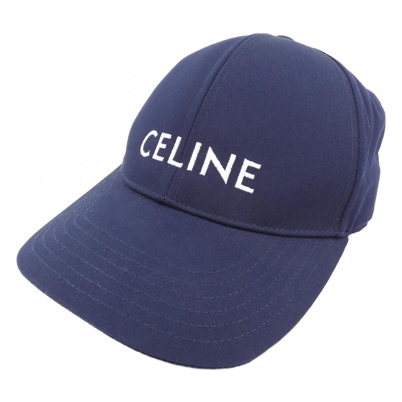 Celine Celine CELINE Cap Textile Hats 2AUS9242N DUTY FREE for USA Size ONE SIZE - 1 Thumbnail