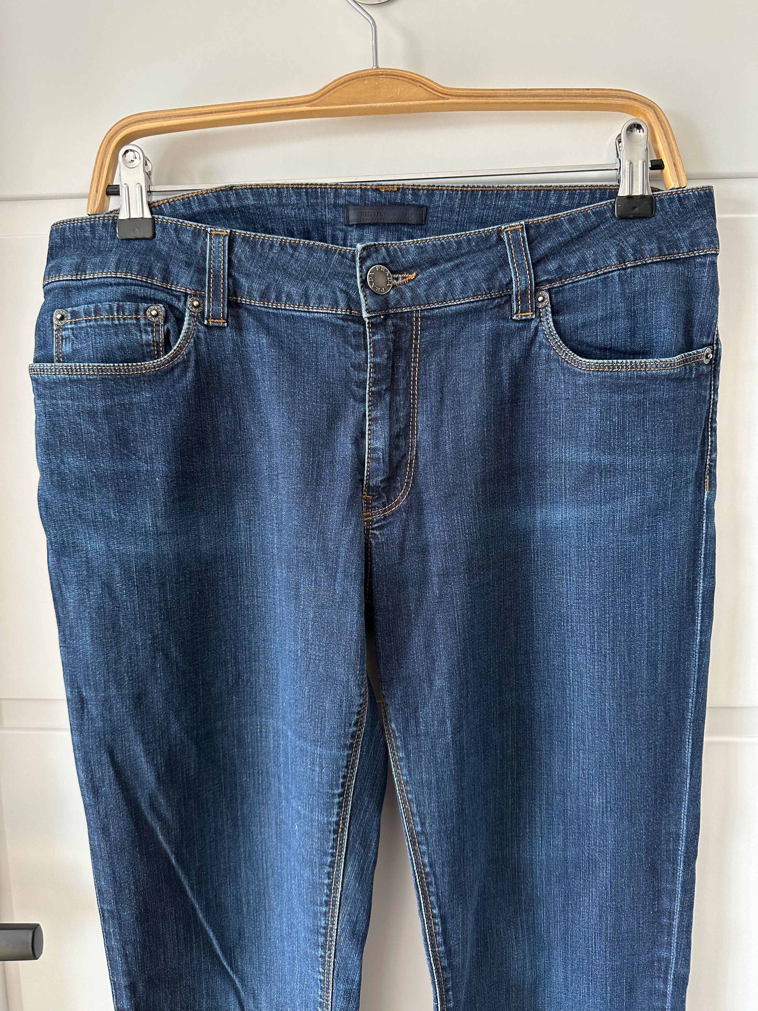 Prada PRADA stretch denim pants blue contour fit Size 30" / US 8 / IT 44 - 2 Thumbnail