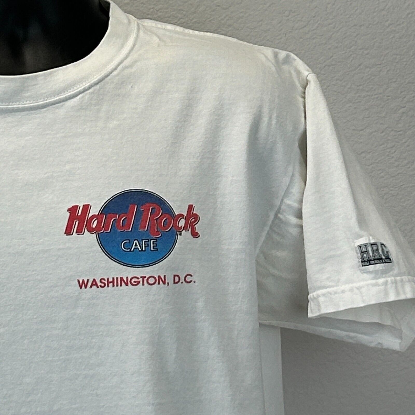 Hard Rock Cafe Vintage 90s Hard Rock Cafe Washington DC T Shirt L Large Size US L / EU 52-54 / 3 - 12 Thumbnail