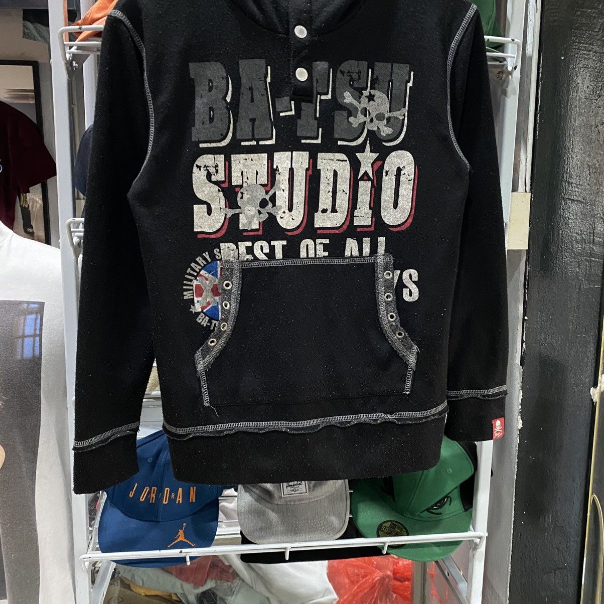 Vintage 🔥BATSU STUDIO SKULL SKELETON HOODIES Size US S / EU 44-46 / 1 - 4 Thumbnail