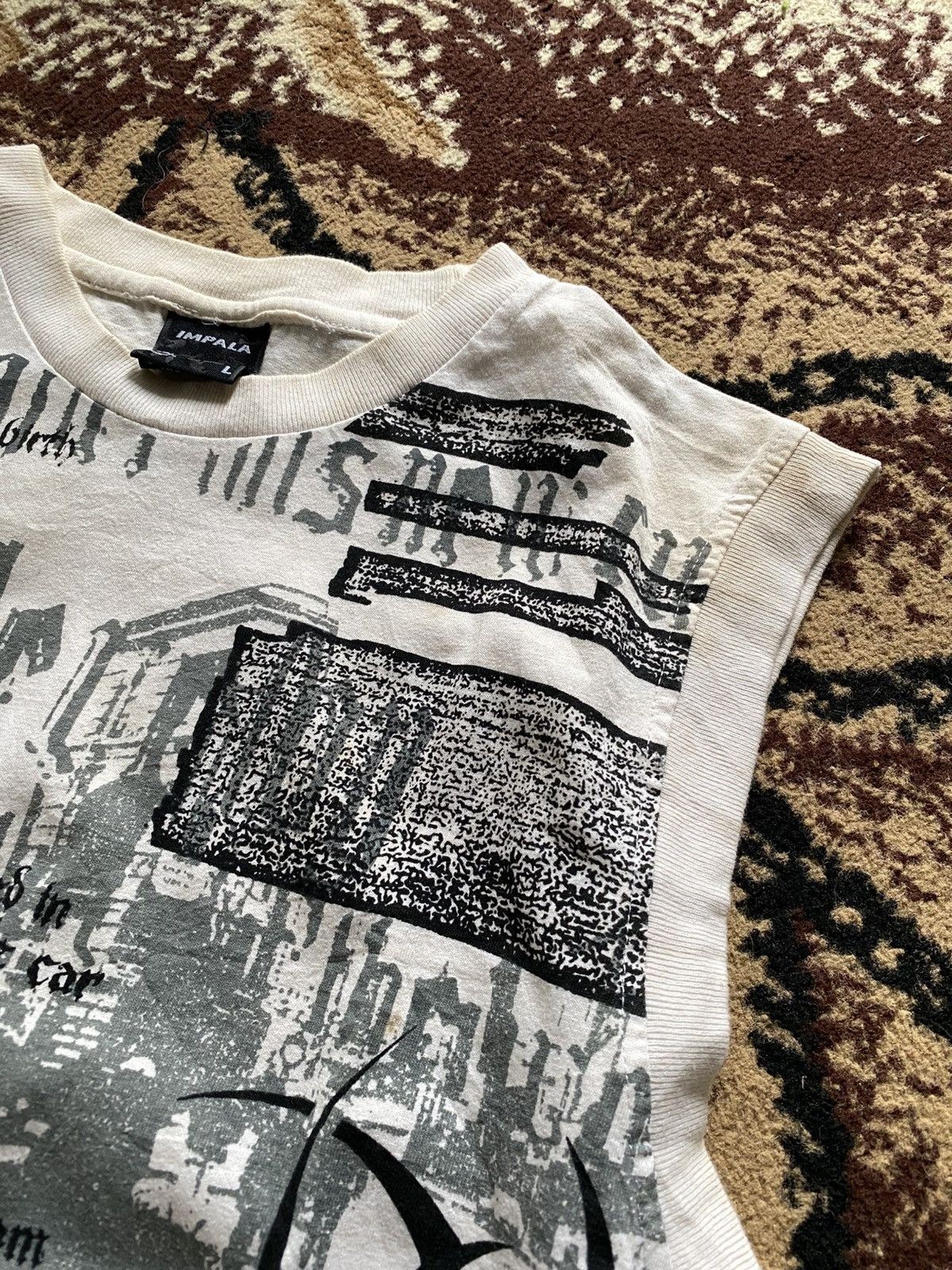 If Six Was Nine Impala Poem Tribal Sleeveless Tshirt Size US L / EU 52-54 / 3 - 6 Thumbnail