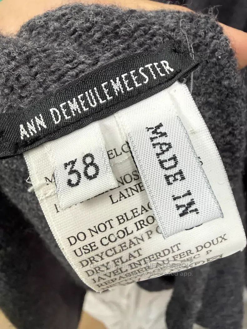 Ann Demeulemeester Ann Demeulemeester Ultra-long hole knit shawl| Size XS / US 0-2 / IT 36-38 - 6 Thumbnail