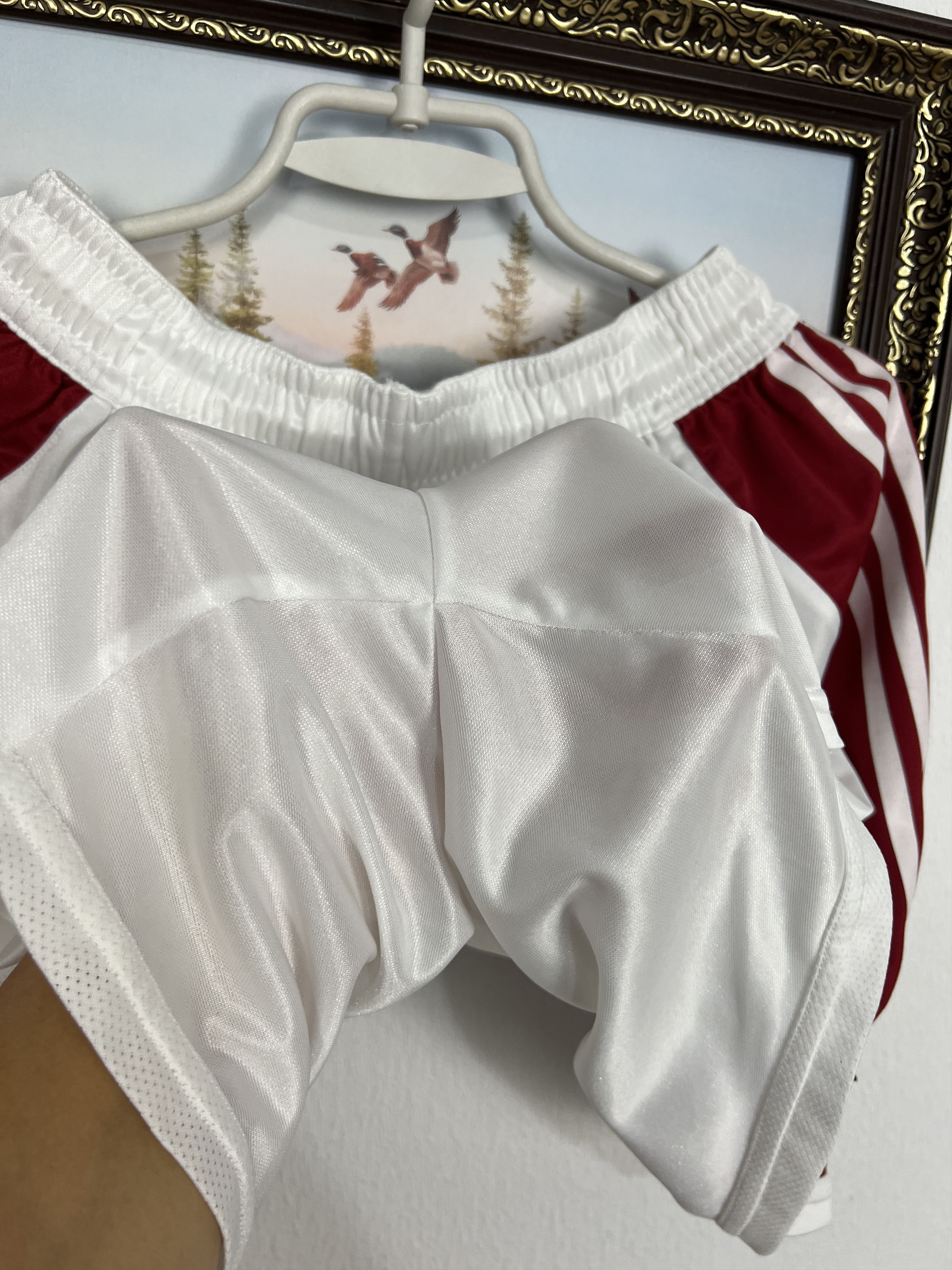 Adidas Vintage Adidas Denmark Football Shorts Soccer National Team Size US 34 / EU 50 - 6 Thumbnail