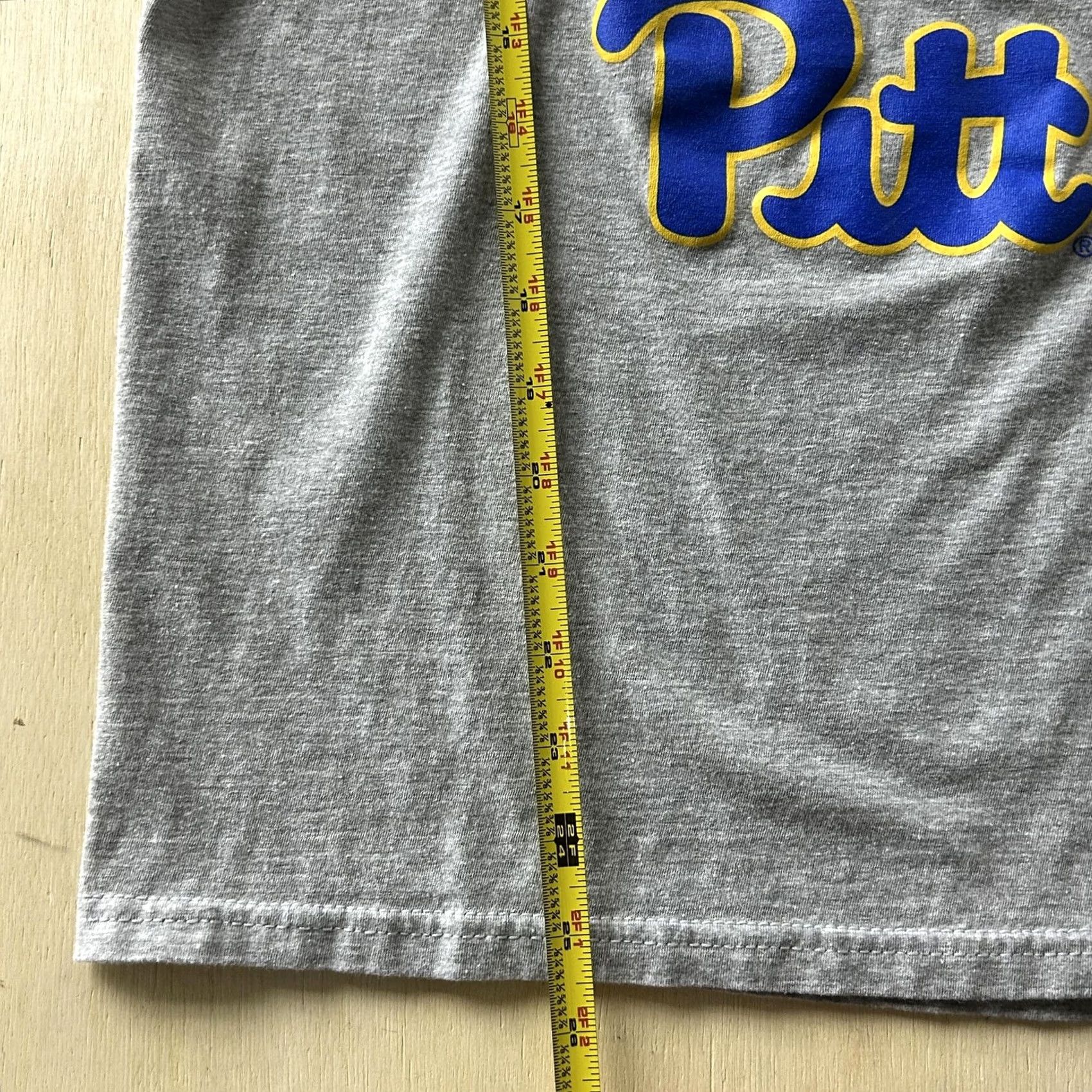 NCAA Pittsburgh University Pitt Panthers Shirt Mens Small Gray Tee Hail To Size US S / EU 44-46 / 1 - 4 Thumbnail