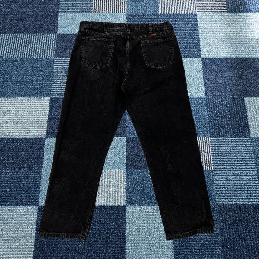 Denime Rustler Jeans Black 40x30 Straight Regular Denim 100% Cotton 5-Pocket Vintage? No Size US 40 / EU 56 - 1 Thumbnail