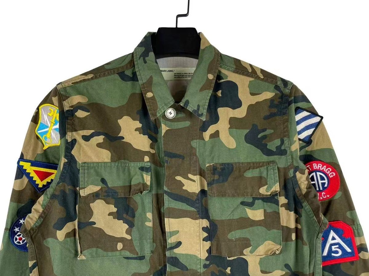 Off-White Off-White Badges Camo Jacket Size US XS / EU 42 / 0 - 3 Thumbnail