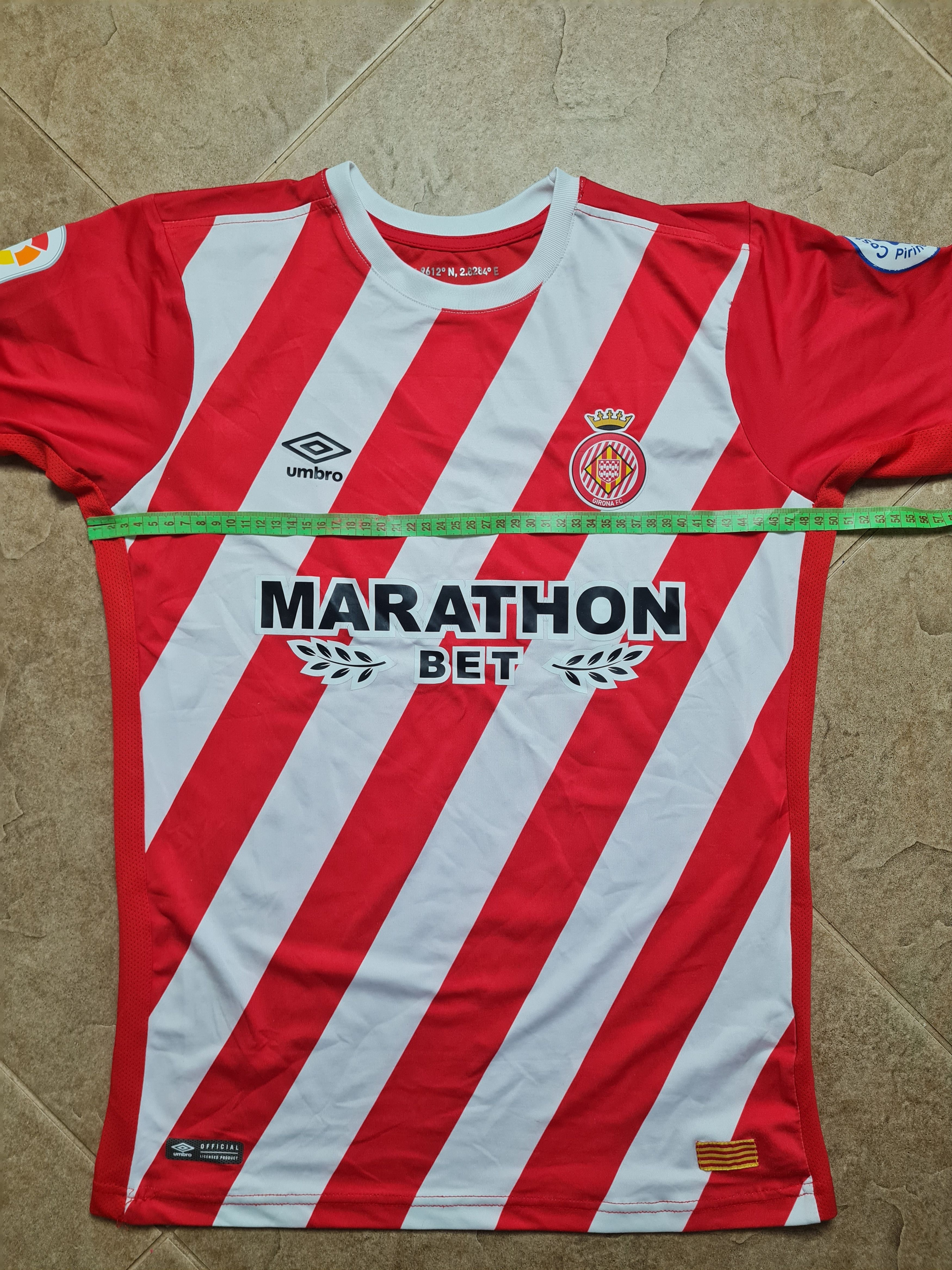 Umbro Soccer Jersey GIRONA FC Home Football Umbro Shirt 2018/2019 Size US M / EU 48-50 / 2 - 5 Thumbnail