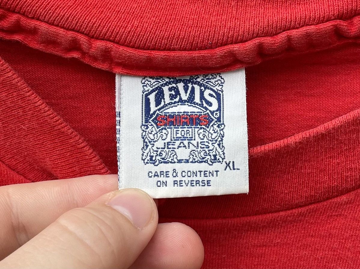 Levi's Vintage 1991 Levi’s 501 Button Your Fly Graphic T Shirt Size US XL / EU 56 / 4 - 2 Thumbnail