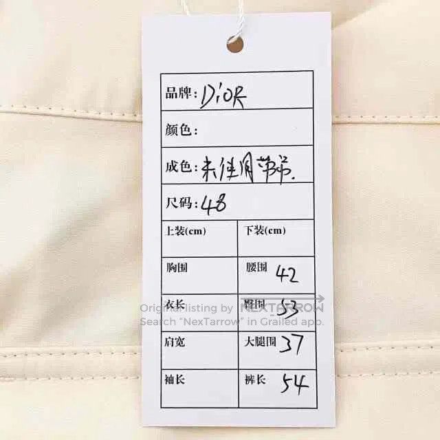 Dior DIOR SS22 Cotton Satin Cargo Shorts. Size US 32 / EU 48 - 4 Thumbnail