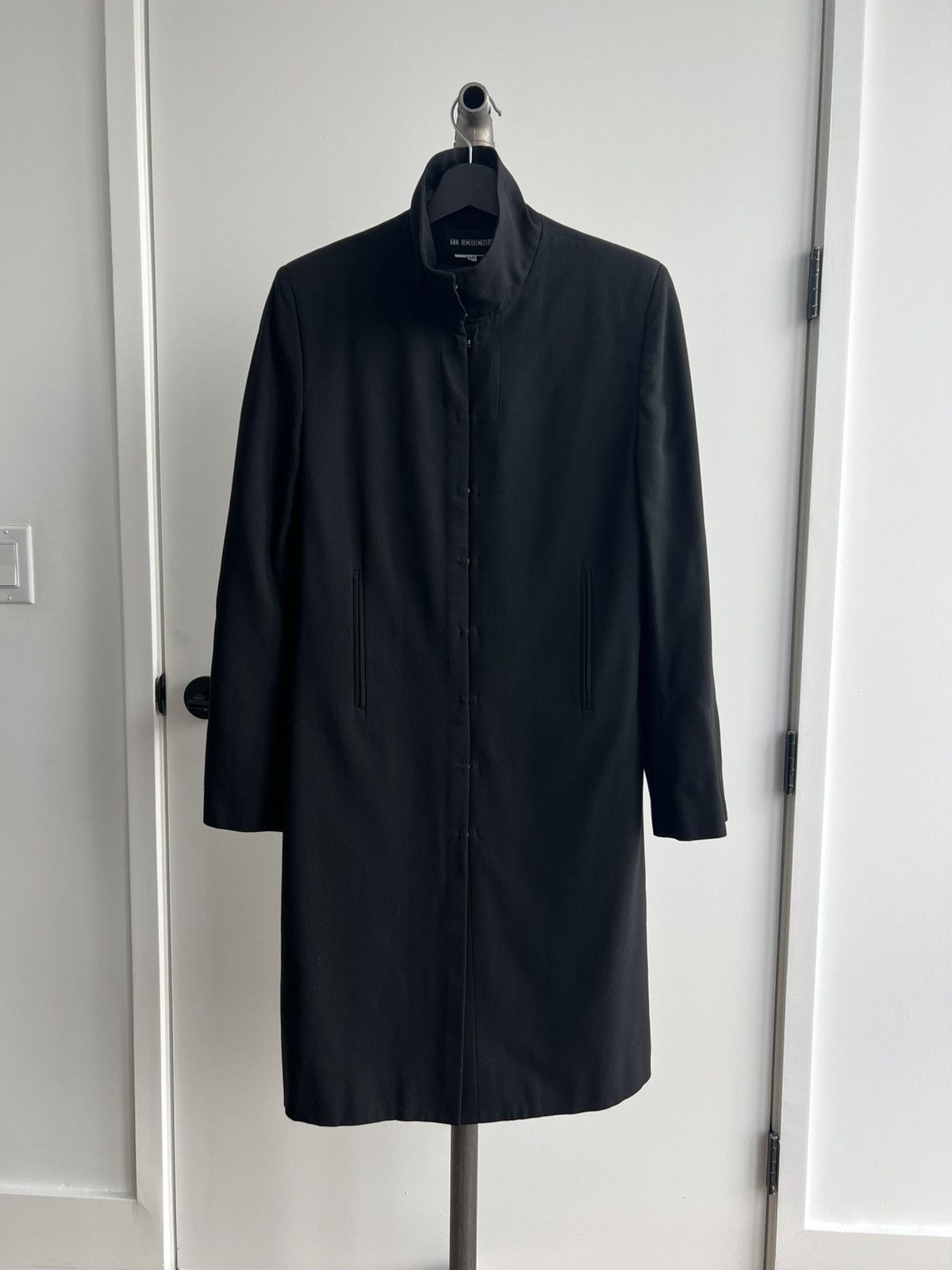 Ann Demeulemeester AW01 High-Neck Coat Size M / US 6-8 / IT 42-44 - 1 Thumbnail