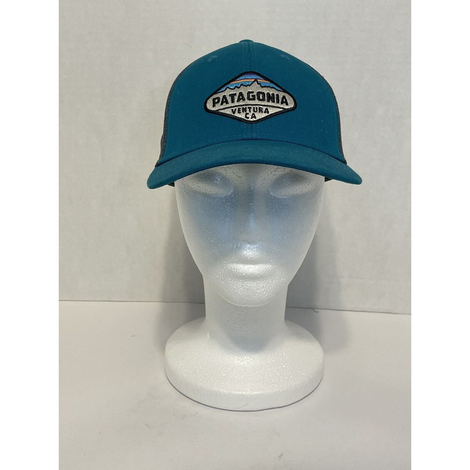 Patagonia Patagonia Ventura CA Trucker Hat Snapback Mesh Blue Gray Size ONE SIZE - 1 Thumbnail