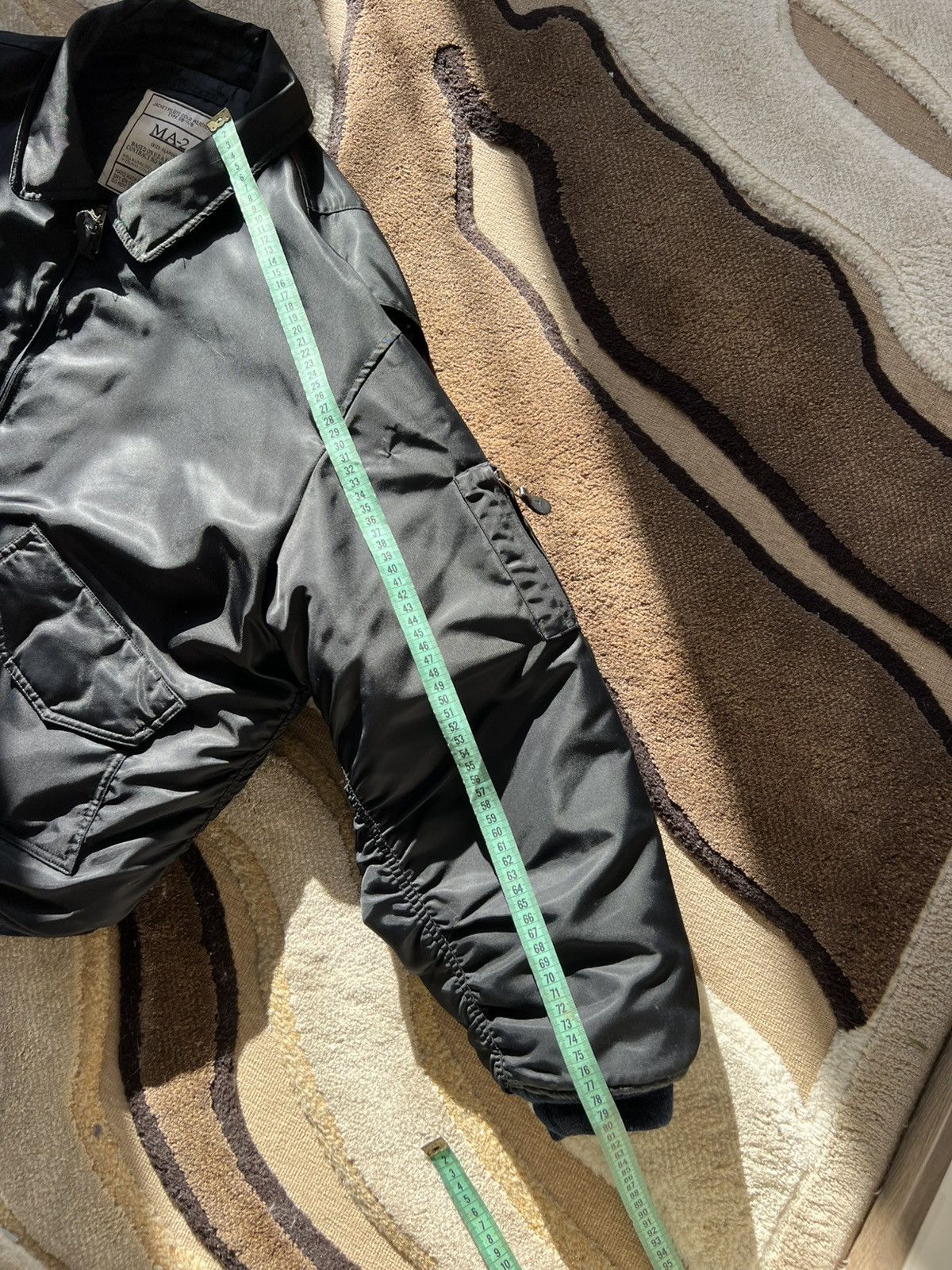 Vintage Vintage MA-2 Retro Flyght Aviator 90s opium style bomber Size US XL / EU 56 / 4 - 12 Thumbnail