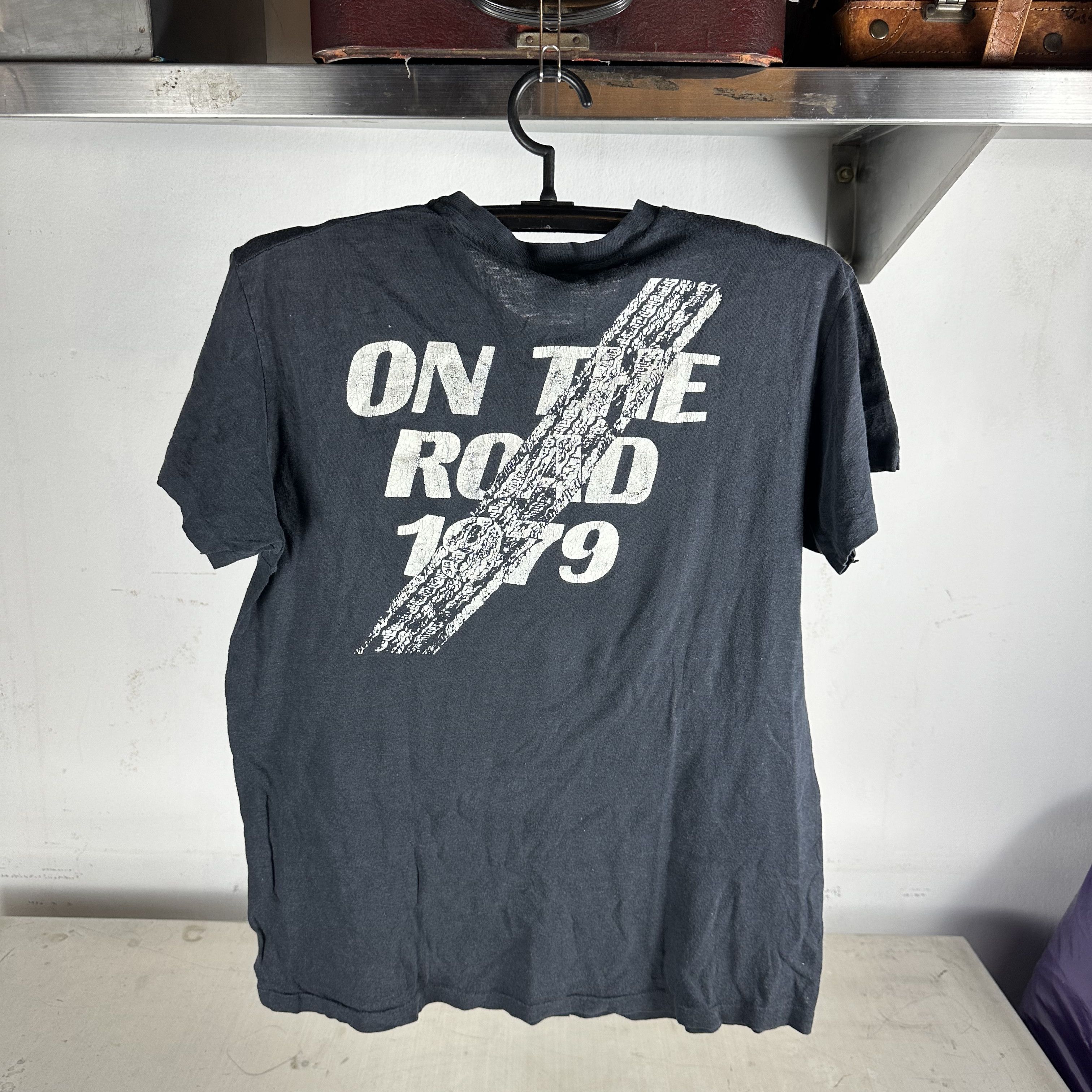 Vintage 1979 The Cars Drive America On The Road Tour Concert T-shirt Size US M / EU 48-50 / 2 - 3 Thumbnail