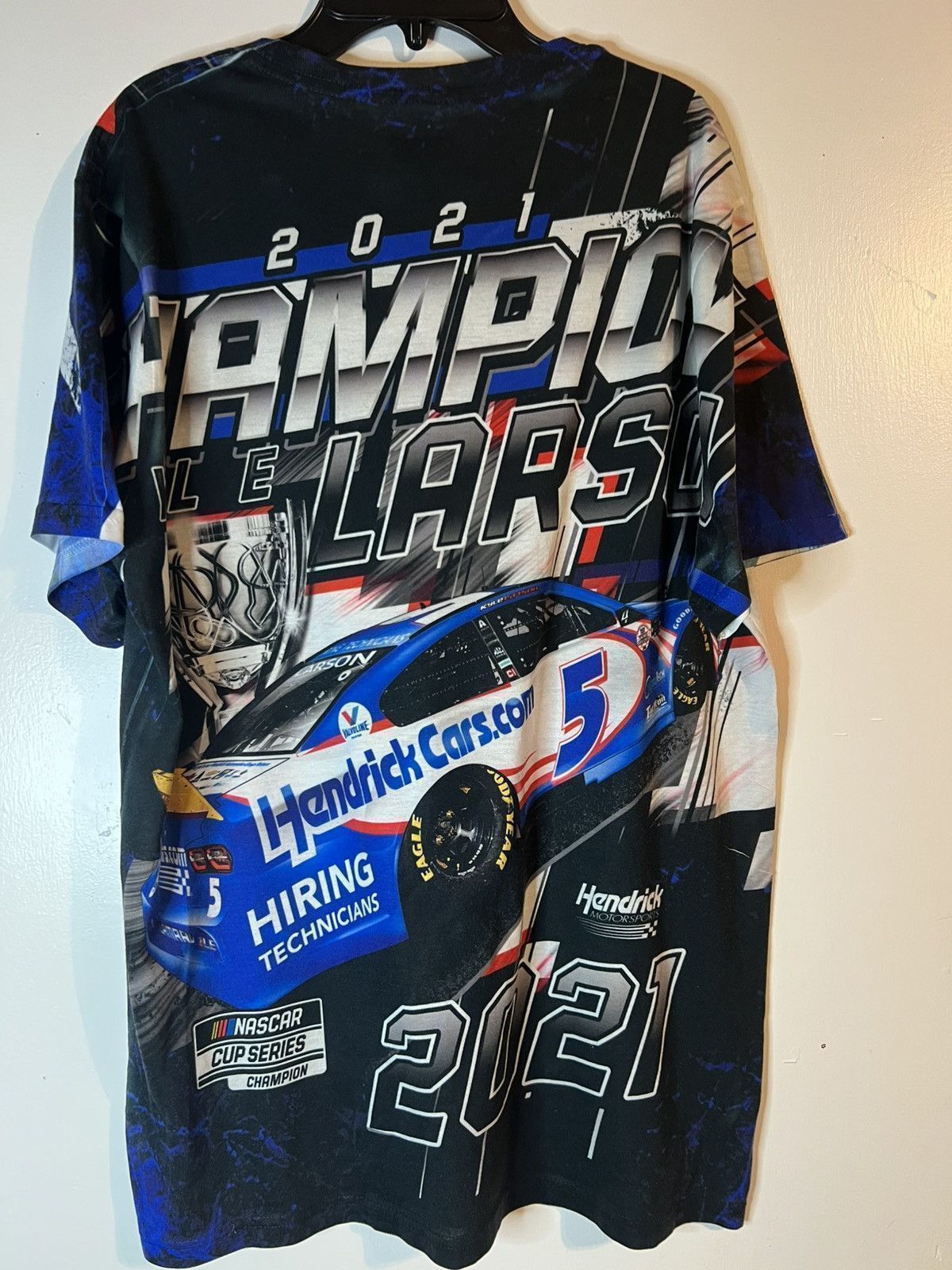 NASCAR Kyle Larson Size US L / EU 52-54 / 3 - 2 Thumbnail