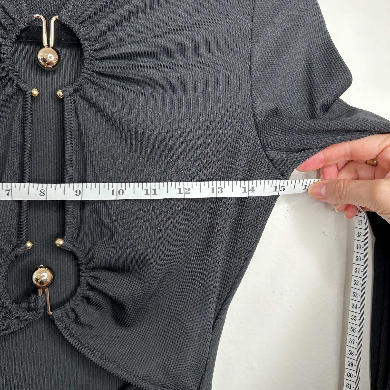 Other Sophie Anne Keyhole Bodysuit Gold Hardware Long Sleeve 2 Size XS / US 0-2 / IT 36-38 - 11 Thumbnail
