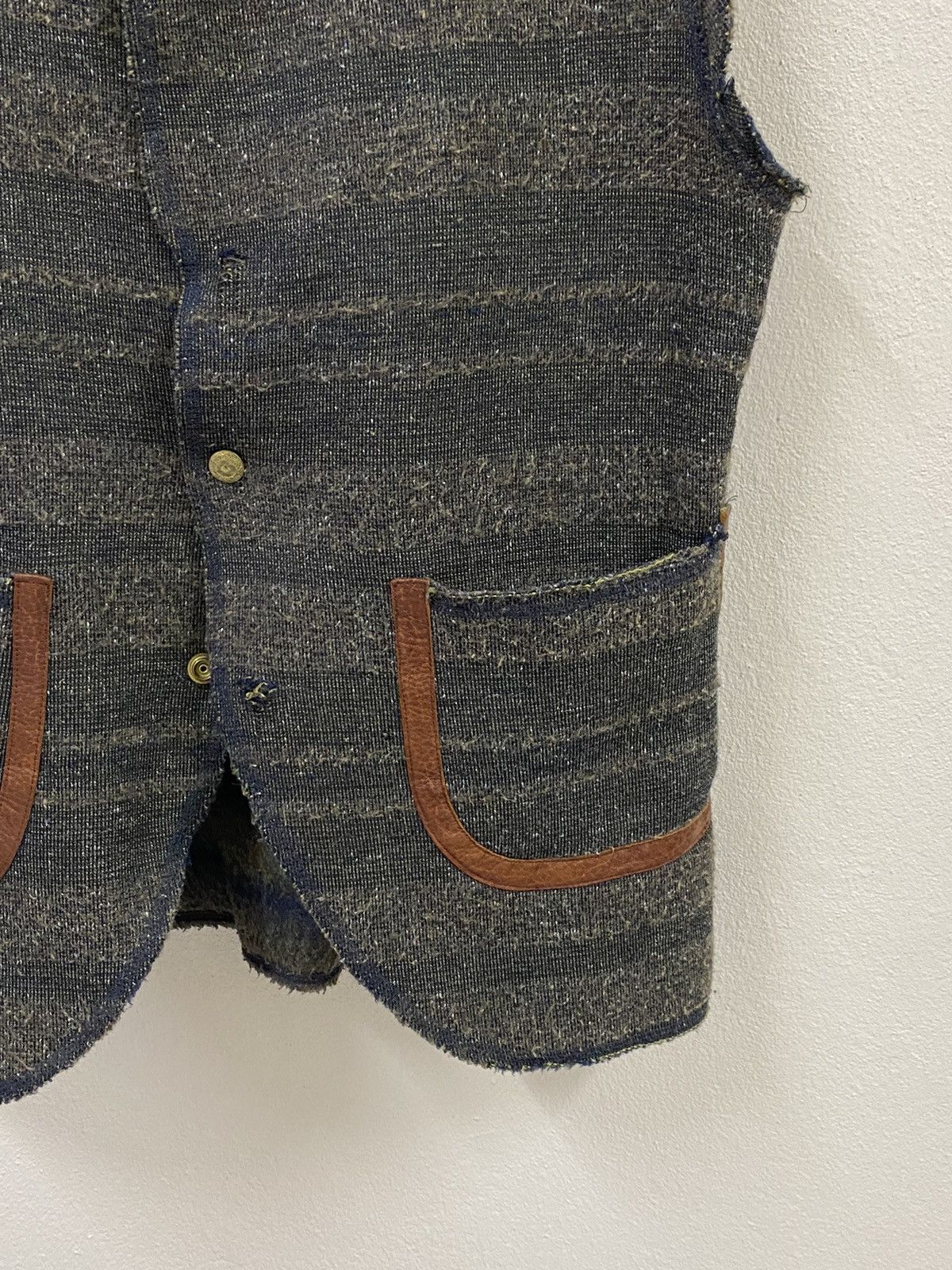 Kapital Vtg Kapital Vest Mohair Size US L / EU 52-54 / 3 - 6 Thumbnail