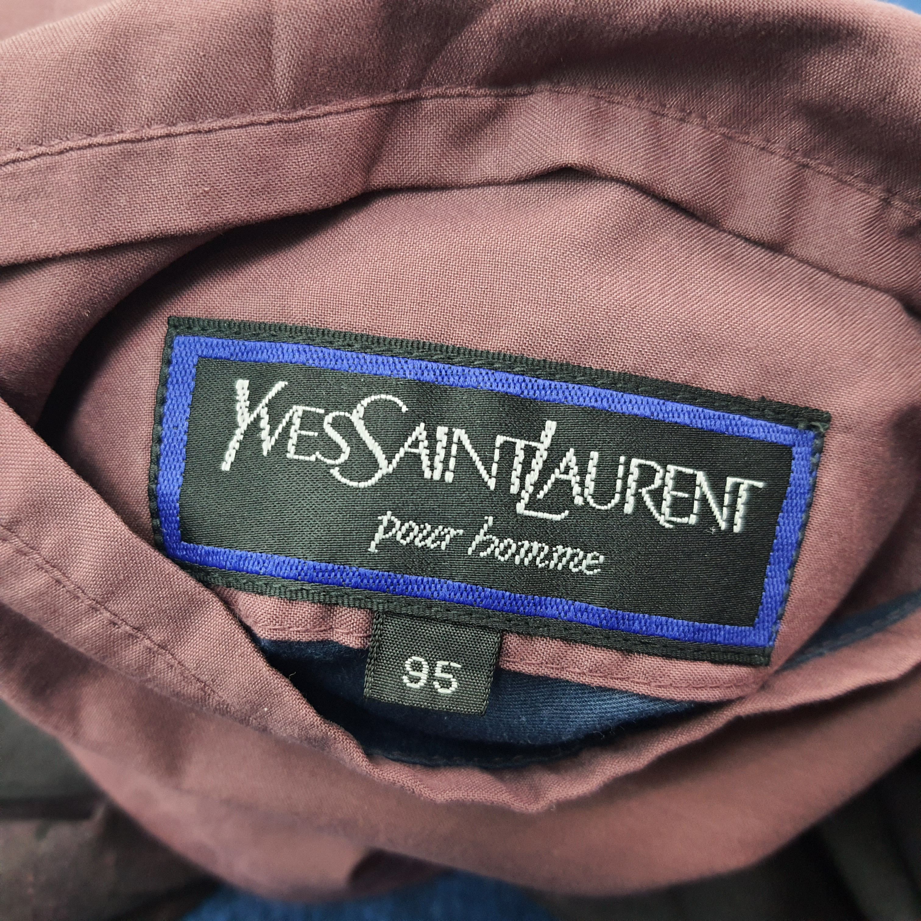 Yves Saint Laurent Vintage Yves Saint Laurent YSL Reversible Jacket C227N23 Size US L / EU 52-54 / 3 - 7 Thumbnail
