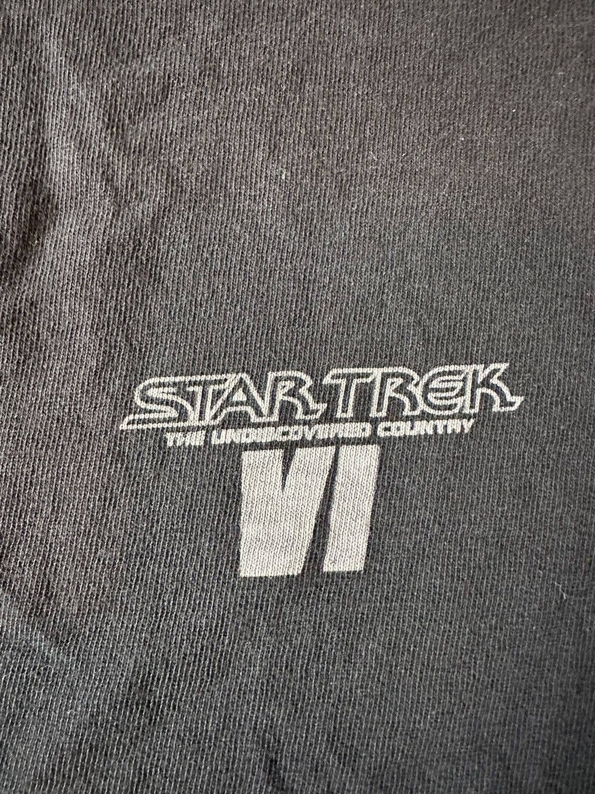 Vintage Vintage 1991 StarTrek Tee Size US XL / EU 56 / 4 - 4 Thumbnail