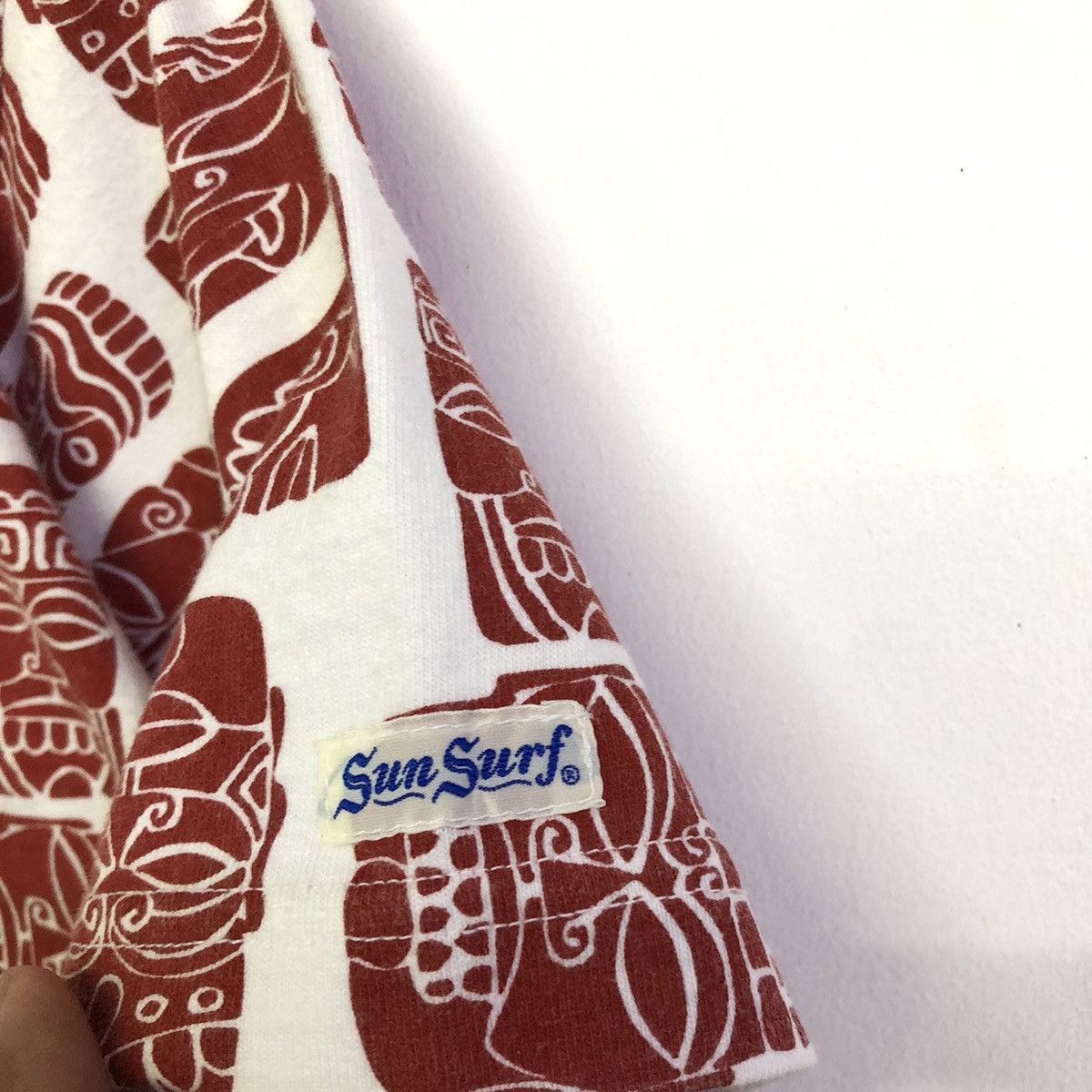 Sun Surf × Toyo Enterprises × Vintage Vintage Sunsurf Motive Hawaiian Fullprint Tshirt Size US S / EU 44-46 / 1 - 5 Thumbnail
