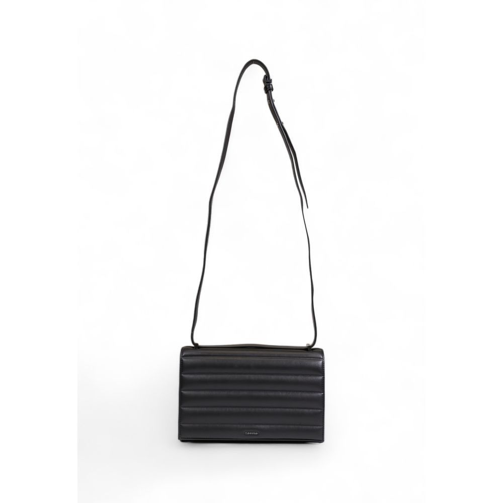 Calvin Klein Black Polyethylene Women's Handbag Size ONE SIZE - 1 Thumbnail