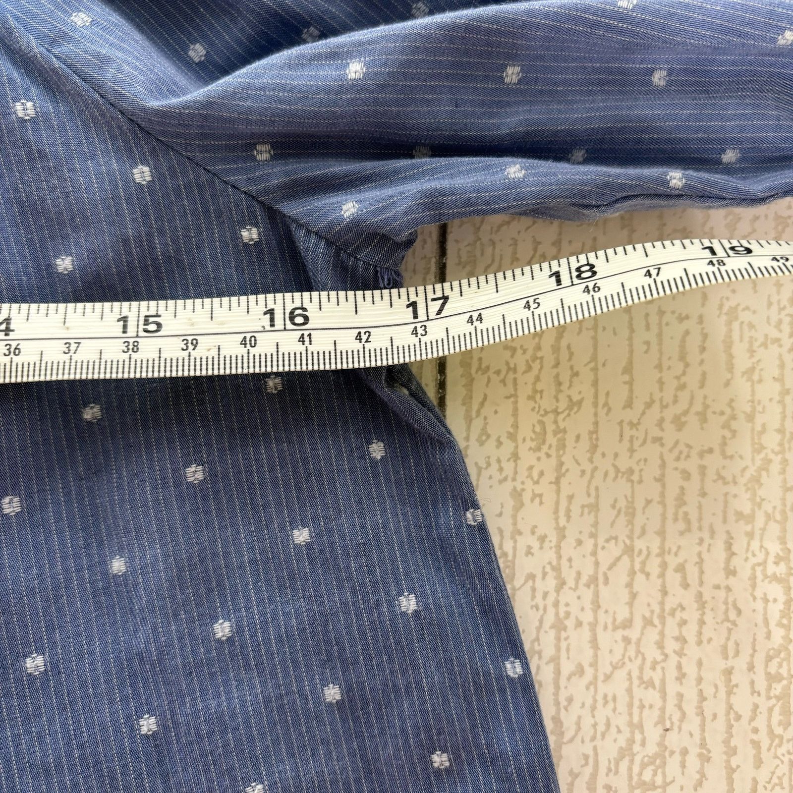 Other Maette by Stella & Dot Blue and White Off Shoulder Size M Size M / US 6-8 / IT 42-44 - 7 Thumbnail