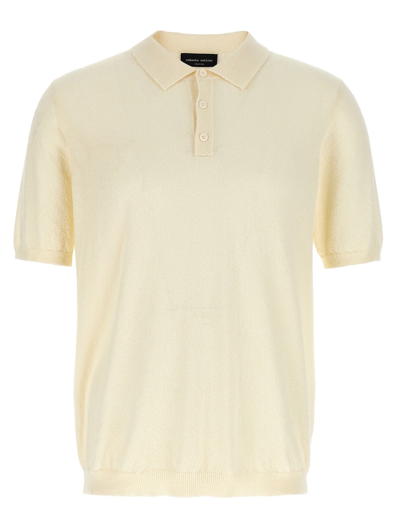 Roberto Collina Spongy Cotton Polo Shirt Size US L / EU 52-54 / 3 - 1 Thumbnail