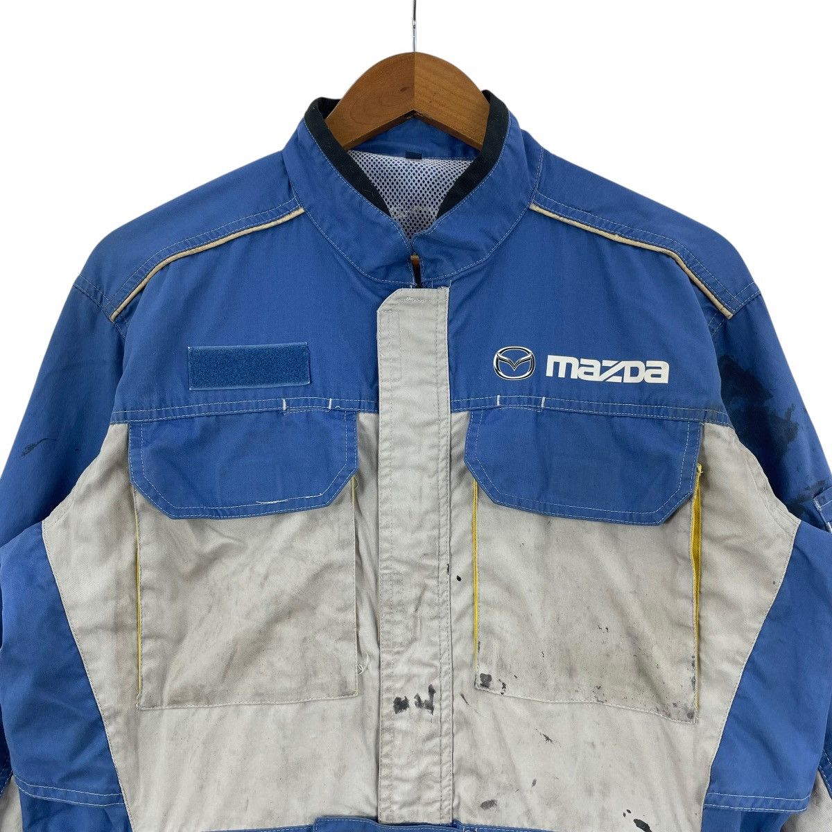Vintage Vintage 90s Mazda Overalls Coveralls Suit Jacket Racing Team Size US 42 / EU 58 - 7 Thumbnail