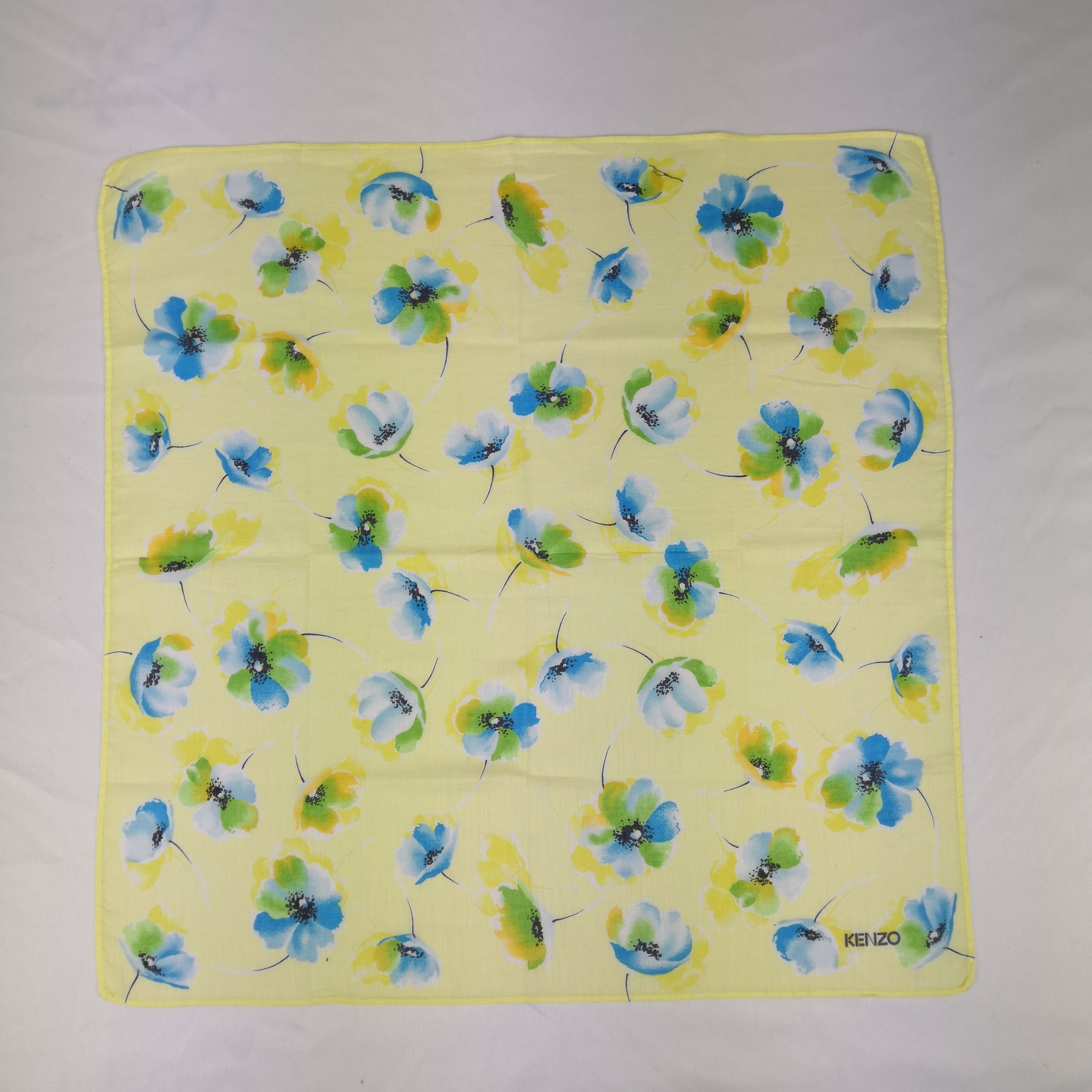 Kenzo × Vintage Vintage Kenzo Handkerchief Neckerchief Bandana Size ONE SIZE - 2 Thumbnail