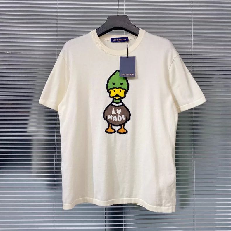 Louis Vuitton Louis Vuitton Duck intarsia short sleeves 2504-Nextarrow Size US M / EU 48-50 / 2 - 1 Thumbnail