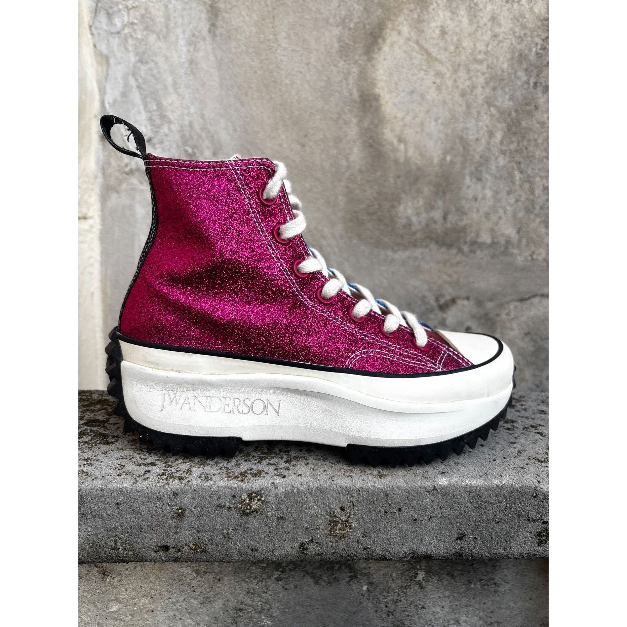 JW Anderson JW Anderson x Converse Glitter "Run Star Hike" Platform - EU Size US 6 / IT 36 - 4 Thumbnail