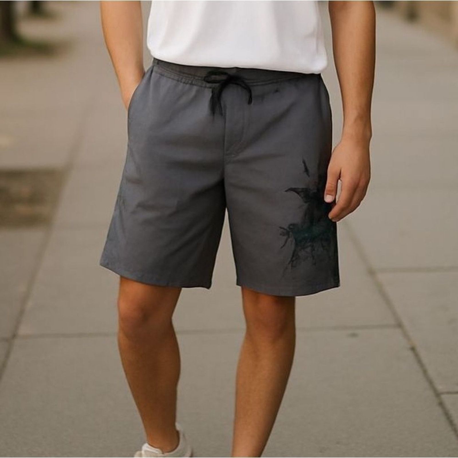 First MFG Co. First Wave Board Shorts Swim Trunks Roundtree Yorke Grey 32 Size US 32 / EU 48 - 1 Thumbnail
