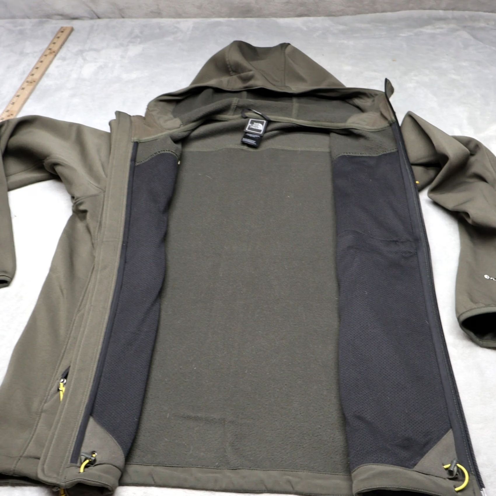The North Face North Face Jacket Mens Medium Green FlashDry Hooded Full Zip Outdoor Hiking Size US M / EU 48-50 / 2 - 6 Thumbnail