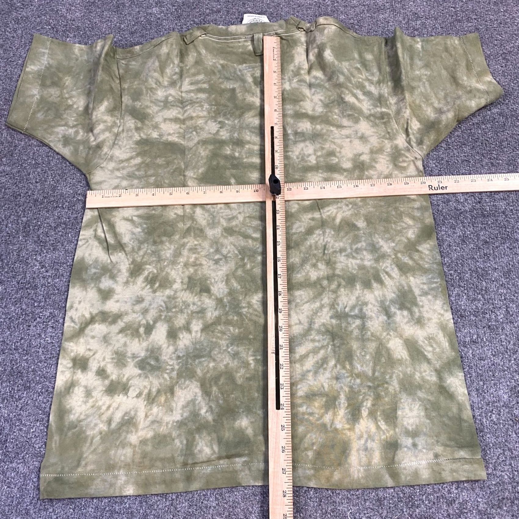 Vintage VINTAGE American Vintage Alaskan Art T-shirt Green L Crew Neck Short Sleeve Men Regular Cotton Jersey Tie Dye Graphic Print Size US L / EU 52-54 / 3 - 6 Thumbnail