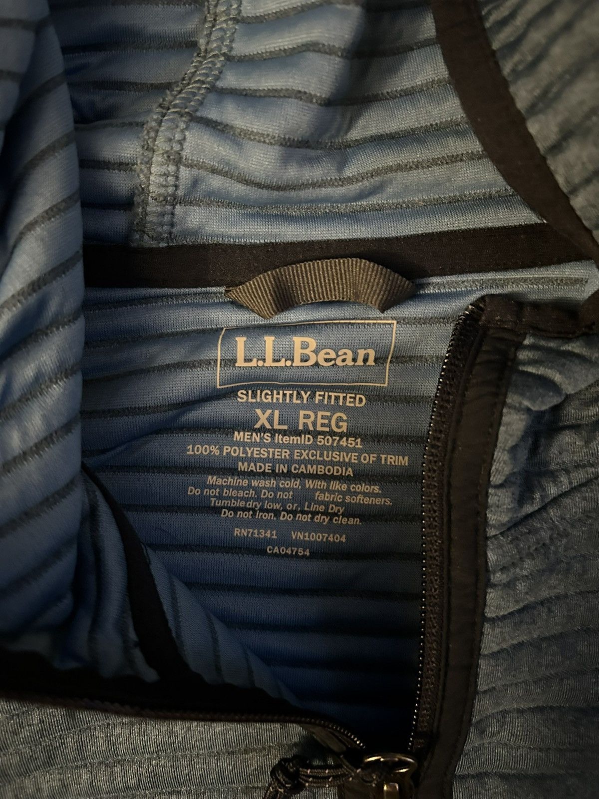 L.L. Bean L.L. Bean Zip Up Hoodie Size US XL / EU 56 / 4 - 4 Thumbnail