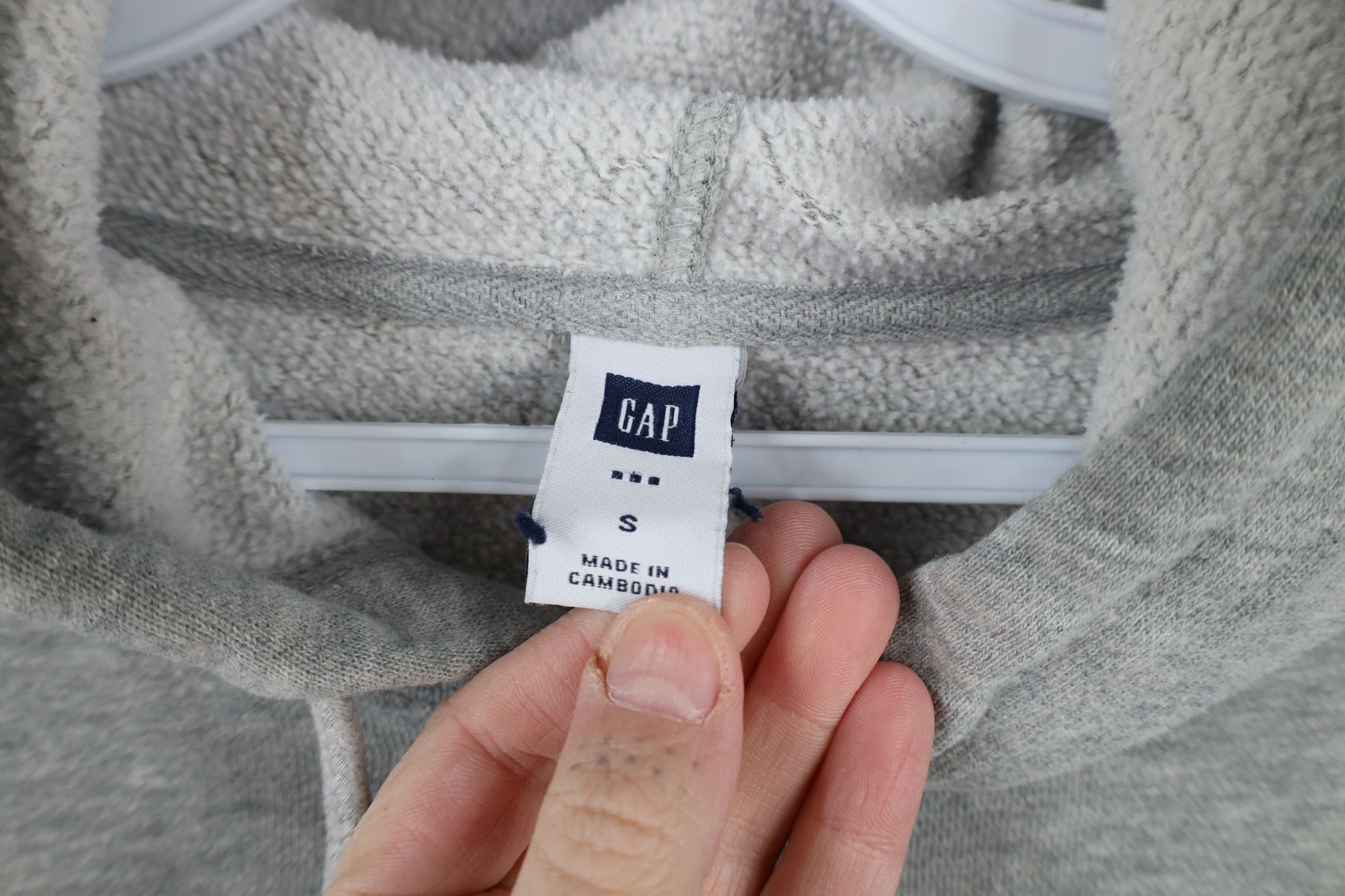 Gap × Vintage Vintage Y2K Gap Spell Out Block Letter Hoodie Sweatshirt Size S / US 4 / IT 40 - 7 Thumbnail