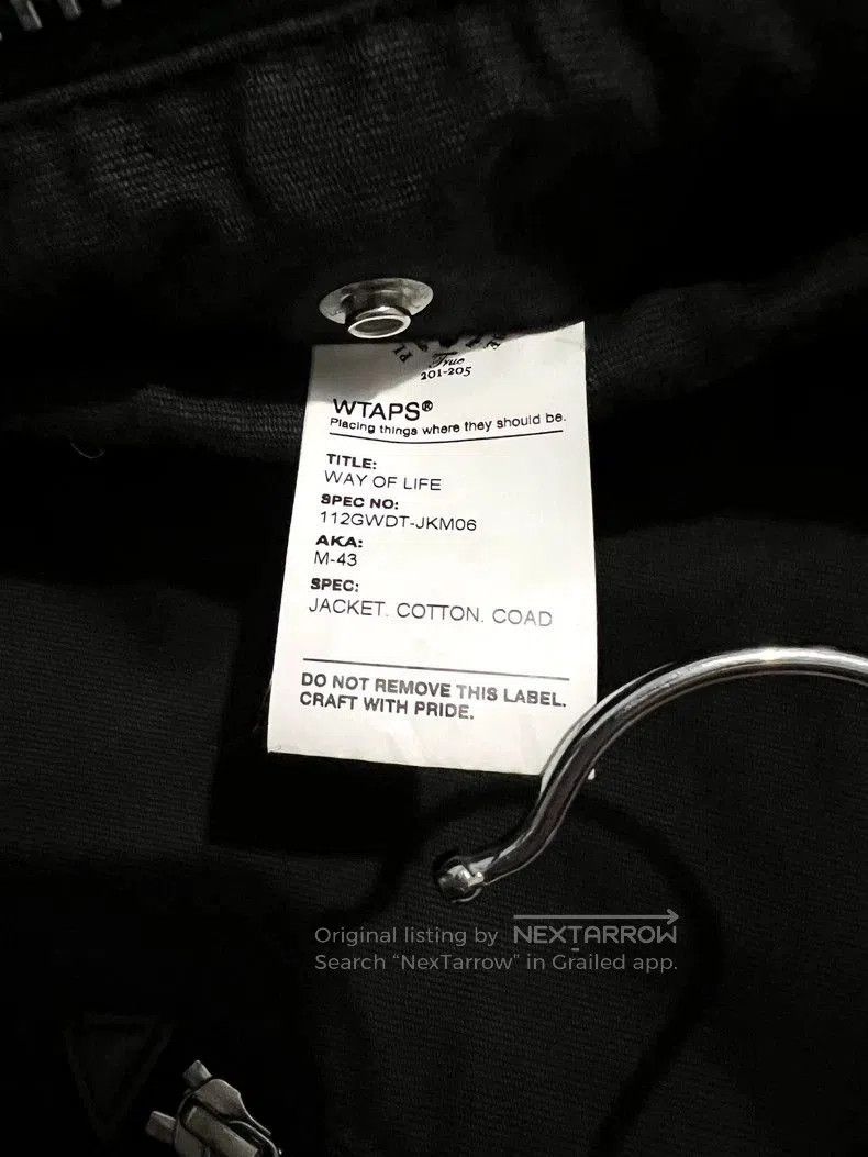 Wtaps WTAPS M43 Bone Jacket Cotton Coat. Size US S / EU 44-46 / 1 - 3 Thumbnail