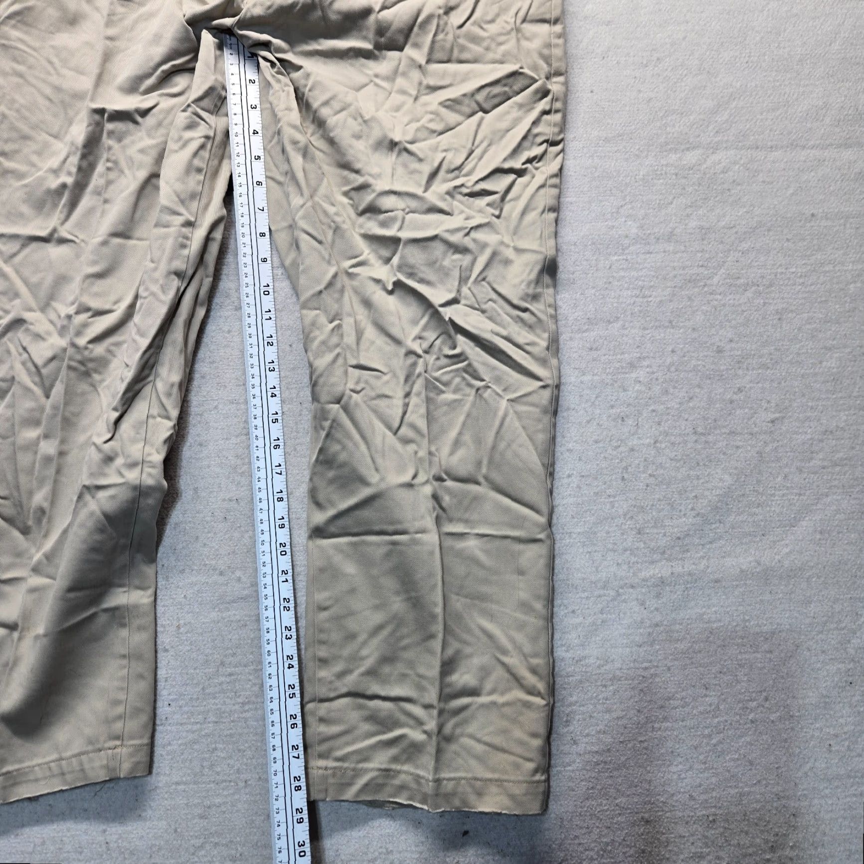 Vintage LL Bean Pants Stretch Tan Beige Classic Fit Adult Men's Size 40 x 28 Pants Dress Pants Stretch Beige Tan 40 Regular Mens Size US 40 / EU 56 - 7 Thumbnail