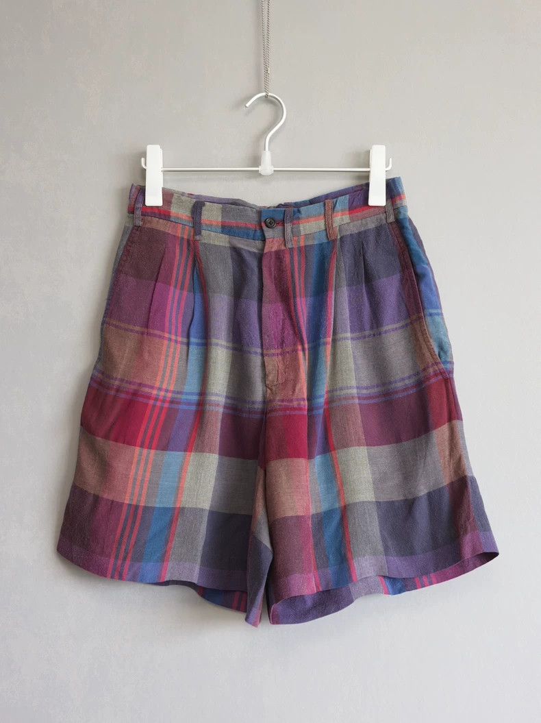Yohji Yamamoto Yohji Yamamoto size m 96SS floral and junior plaid rayon s Size US 28 / EU 44 - 1 Thumbnail