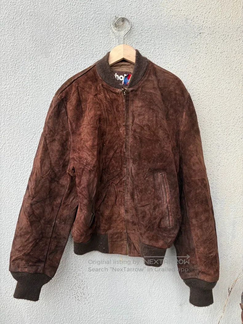 Other Fleece cowhide leather coat Size US M / EU 48-50 / 2 - 1 Thumbnail