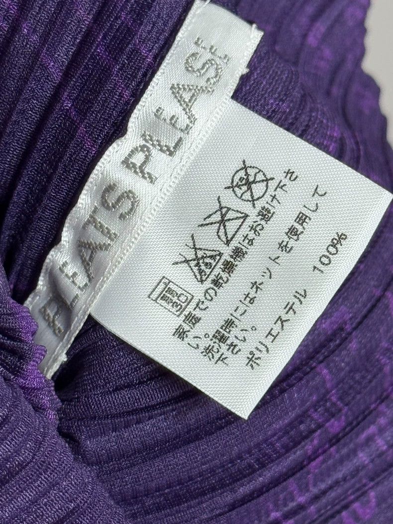 Issey Miyake Issey Miyake size:3 Purple dress with a floor plan of a me Size S / US 4 / IT 40 - 5 Thumbnail