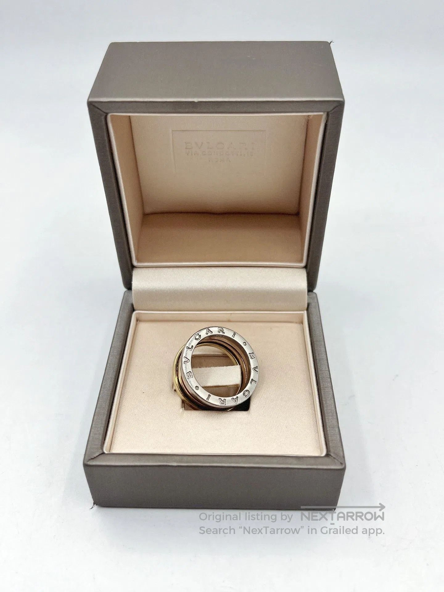 Bvlgari Bvlgari B.Zero1 Tricolor Ring. Size ONE SIZE - 2 Thumbnail