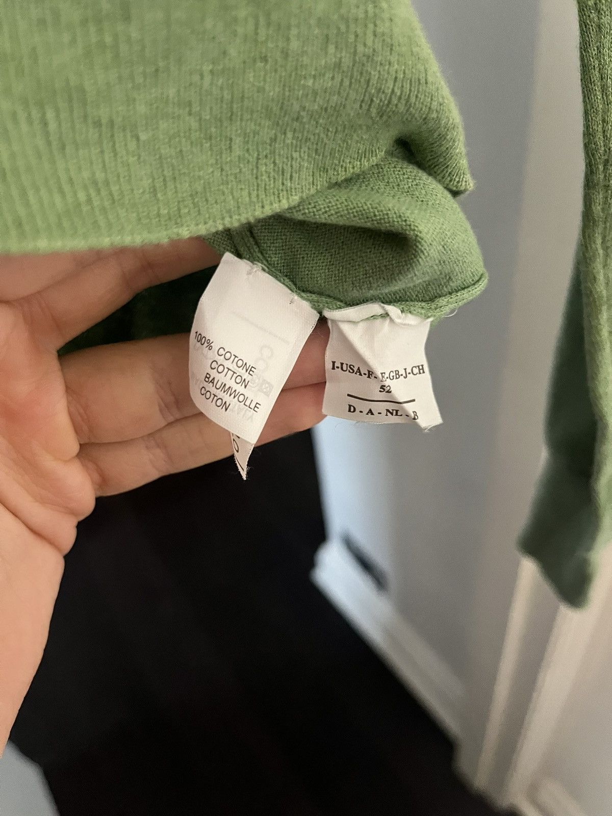 Loro Piana Brunello cucinelli green full zip cardigan size medium Size US M / EU 48-50 / 2 - 3 Thumbnail
