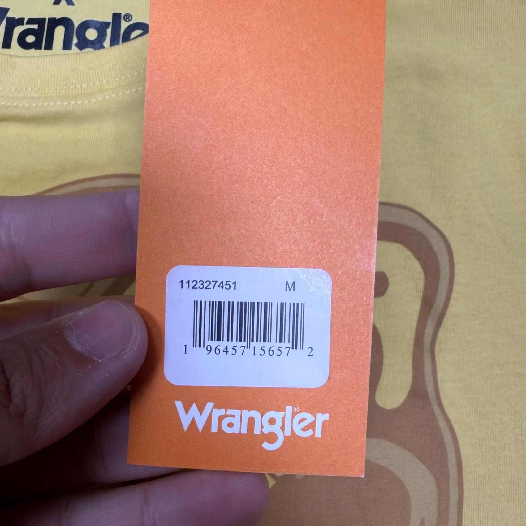 Wrangler Leon Bridges X Wrangler Shirt Mens Medium Yellow Guitar Graphic Tee Size US M / EU 48-50 / 2 - 3 Thumbnail
